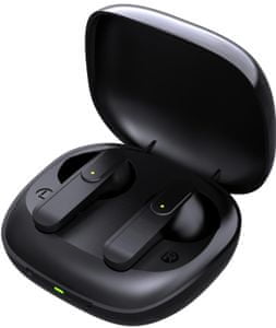 elegantní true wireless sluchátka sencor sep 540bt Bluetooth 5.0 mikrofon handsfree volání li-ion 3 h výdrž na nabití nabíjecí box pohodlná ergonomická 13mm měniče