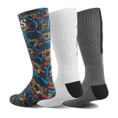 Etnies ponožky ETNIES Thomas Hooper 3 Pack Crew BLACK/WHITE/GREY One Size