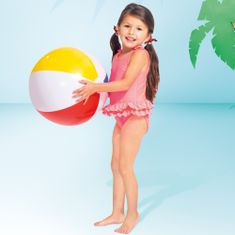Nafukovací barevný plážový míč 51 cm