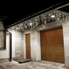 Icicles venkovní záclonová dekorativní světla 500 LED světel 19m