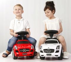 Mercedes kočárek, červený SLS