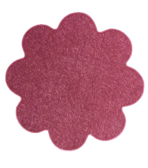Vopi Kusový koberec Eton růžový květina