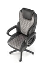 ATAN Kancelářská židle GANDALF - šedá/černá