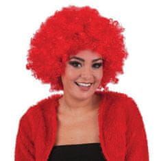 funny fashion Paruka afro červená