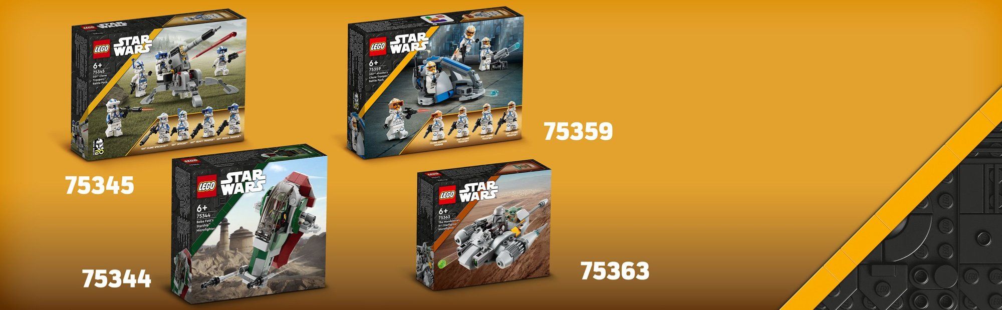LEGO Star Wars 75359 Bitevní balíček klonovaného vojáka Ahsoky z 332. legie