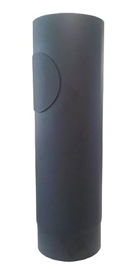 Eurometal roura kouřová s otv.160mm/ 500 t.1,5mm ČER
