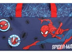 sarcia.eu Spiderman Prostorná tělocvična/sportovní taška přes rameno 35x15x22cm 