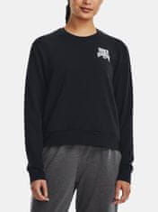 Under Armour Mikina UA Rival Terry Graphic Crew-BLK XS