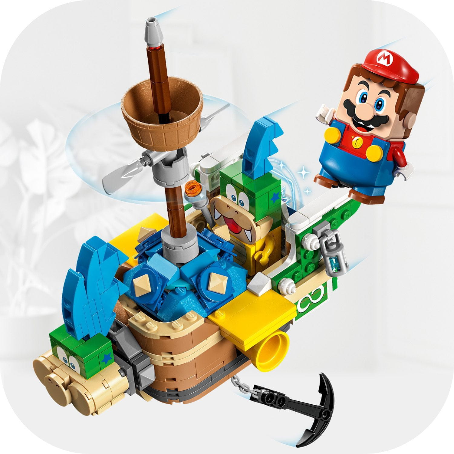 LEGO Super Mario 71427 Vzducholodě Larryho a Mortona