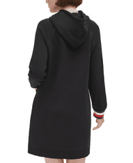 Tommy Hilfiger Dámské mikinové šaty Raglan černé M