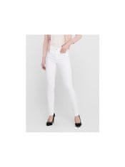 ONLY Bílé dámské skinny fit džíny ONLY Blush L/34
