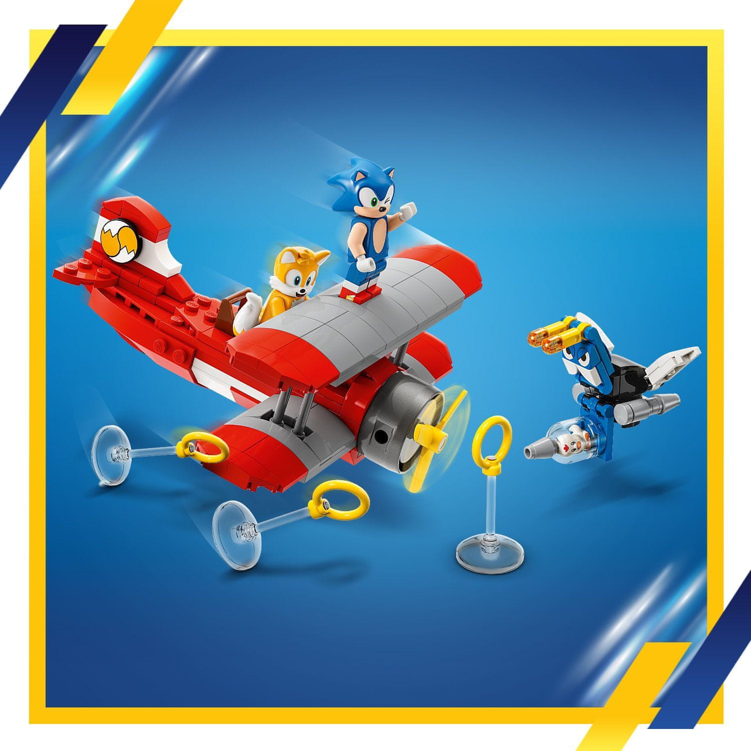 LEGO Sonic The Hedgehog 76991 Tailsova dílna a letadlo Tornádo