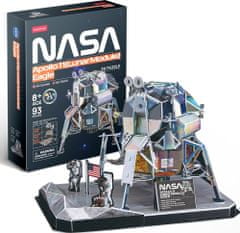 CubicFun 3D puzzle NASA: Apolo 11, Lunární modul Eagle 93 dílků