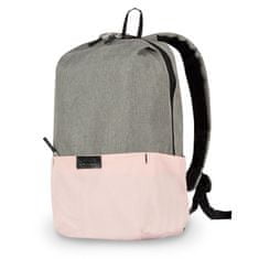 Solier Cestovní batoh Solier růžový + šedý SV15 o objemu 9 l.
