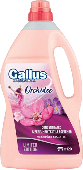 Gallus Professional parfémovaná aviváž Orchidee, 120 pracích dávek, 4,08 l