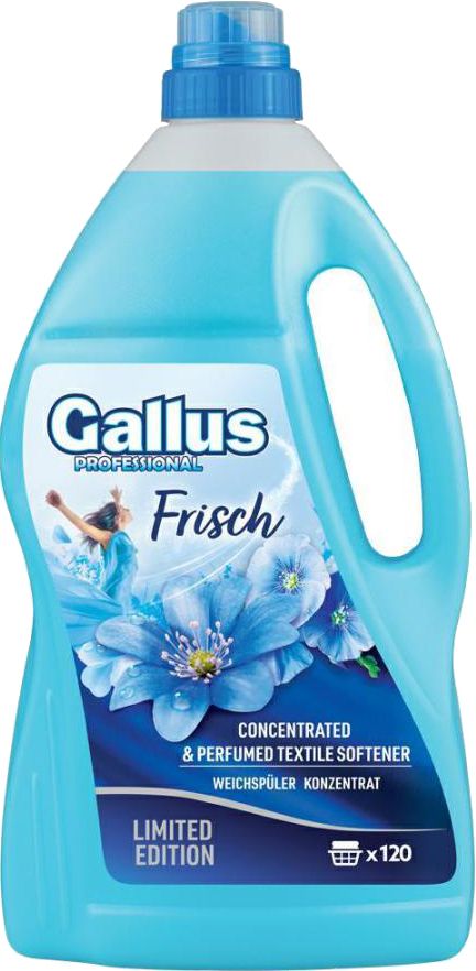 Levně Gallus Professional parfémovaná aviváž Frisch, 120 pracích dávek, 4,08 l