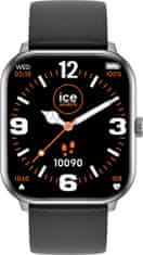 Ice-Watch unisex chytré hodinky, stříbrná/černá
