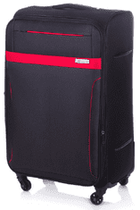Solier Velký kufr STL 1316 Black/Red