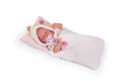 Antonio Juan 33340 LUNA - spící realistická panenka miminko s měkkým látkovým tělem - 42 cm