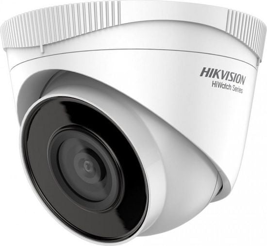 Hiwatch HIKVISION HiWatch IP kamera HWI-T280H(C)/ Turret/ 8Mpix/ objektiv 2,8 mm/ H.265+/ krytí IP67/ IR až 30m/ kov+plast