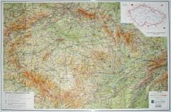 Karton PP Podložka na stůl A2 mapa České republiky