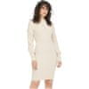 Dámské šaty JDYMAGDA Regular Fit 15271590 Cement (Velikost XL)