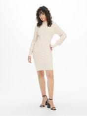 Jacqueline de Yong Dámské šaty JDYMAGDA Regular Fit 15271590 Cement (Velikost XL)