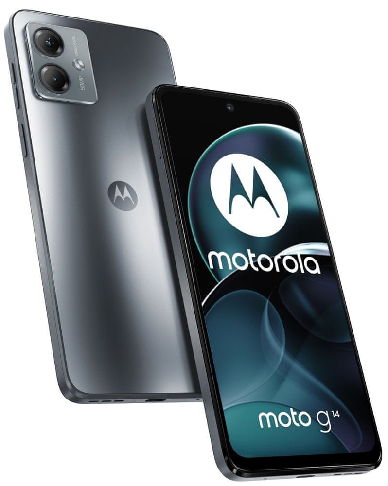 Levně Motorola Moto G14, 4GB/128GB, Šedá