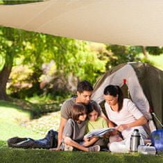 SONNENH KRÁL DO CESTY Anti-UV sluneční stínění Awning Camping Canopy Stan Venkovní sluneční clona Síť Zahradní přístřešek Canopy
