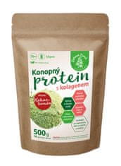 Zelená Země Konopný protein s kolagenem 500 g