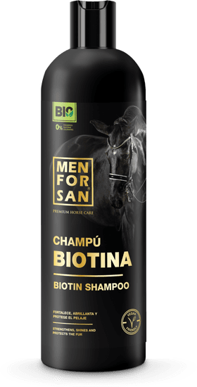 Menforsan BIO Šampon s biotinem pro koně Vegan 1000 ml