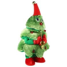 HOME & MARKER® Zpívající a tančící Vánoční stromek, Vánoční stromeček jedle 38 cm | JINGLETREE