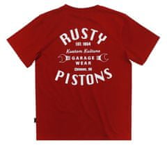 Rusty Pistons RPTSM96 Vista bordeaux triko vel. XL