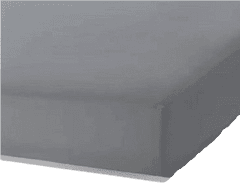 Bavlissimo Prostěradlo 90 x 200 cm šedá