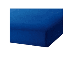Bavlissimo Prostěradlo 180 x 200 cm modrá