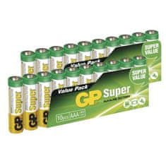 GP Zvýhodněné balení baterií GP Super AAA, 20 ks