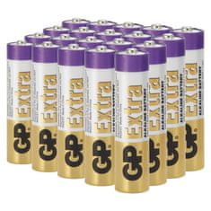GP Alkalická baterie GP Extra AAA (LR03), 20 ks