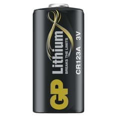 GP 3 + 1 zdarma – lithiová baterie GP CR123A