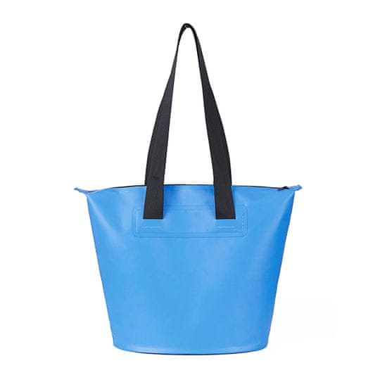 shumee Voděodolná plážová taška z PVC s popruhem přes rameno 11L - modrá