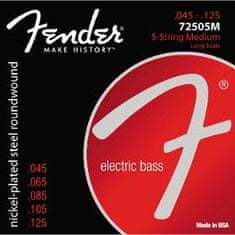 Fender 073-7250-456 7250-5M Gauges.045-.125,Set
