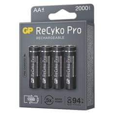 GP Nabíjecí baterie GP ReCyko Pro Professional AA (HR6), 4 ks