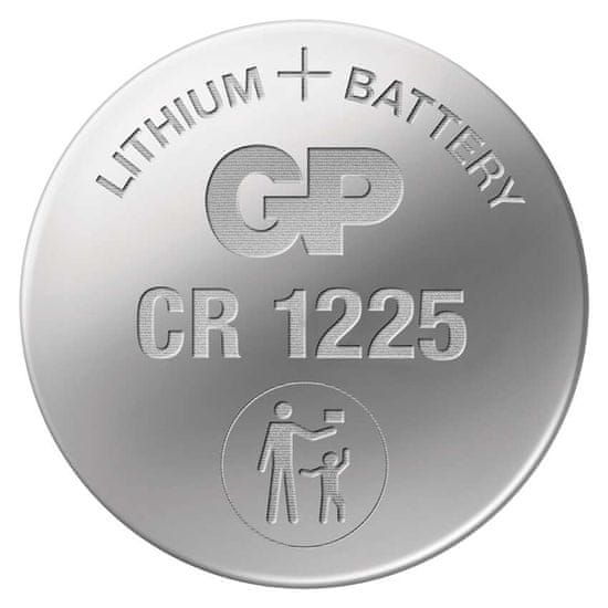 GP Lithiová knoflíková baterie GP CR1225, 1 ks