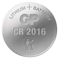 GP Lithiová knoflíková baterie GP CR2016, 2 ks