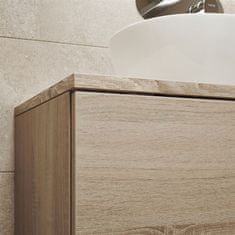 Mereo Aira koupelnová skříňka, spodní, regálová, bílá, 400x530x460 mm CN715S - Mereo