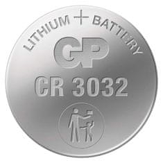 GP Lithiová knoflíková baterie GP CR3032, 1 ks