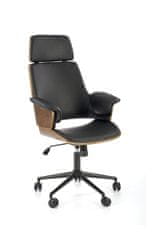 ATAN Kancelářská židle WEBER - ořech/černá