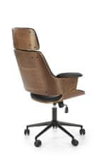 ATAN Kancelářská židle WEBER - ořech/černá