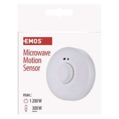 Emos MW senzor (pohybové čidlo) IP20 1200W, bílý