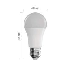 Emos Chytrá LED žárovka GoSmart A60 / E27 / 9 W (60 W) / 806 lm / RGB / stmívatelná / Wi-Fi