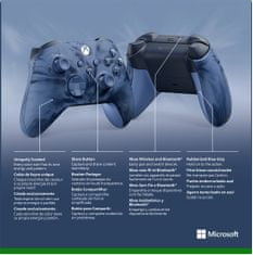 Microsoft Xbox Series Bezdrátový ovladač, tmavě modrá (QAU-00130)